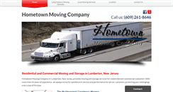 Desktop Screenshot of hometownmovingnj.com